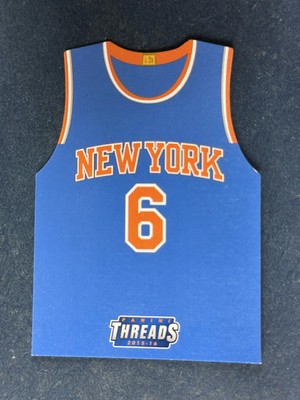 2015-16 Panini Threads Jersey Die-Cuts Kristaps Porzingis Knicks Celtics RC