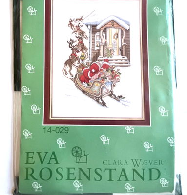 Eva Rosenstand Clara Waever Denmark Cross Stitch Kit Santa Eva Rosenstand Clara Waever Denmark Cross Stitch Kit Santa