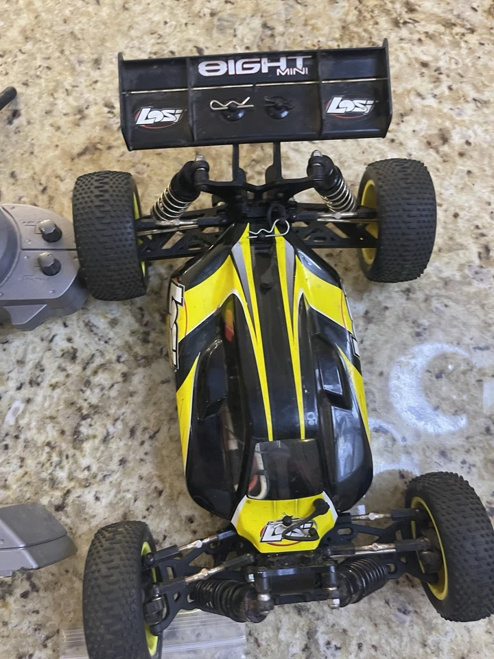 Losi Mini 8ight 1/14 Brushless RC Buggy with Remote Control - Image 2 of 4