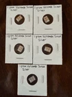 Lot of 5 1g Valcambi Suisse 1 Gram Silver Bar 0.999 Fine Silver Bullion – Swiss