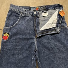 Vintage 2000 s JNCO JEANS Classic Edition PIPES BAGGY Wide-Leg Pants W33 L32