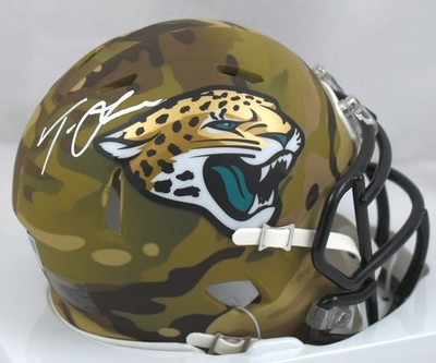 Trevor Lawrence Autographed Jacksonville Jaguars Camo Speed Mini