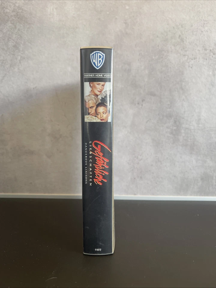 VHS - Warner Home Video - Gefährliche Liebschaften - Glenn Close (1146) - Bild 2 von 3