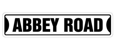 SignMission SS-836-ABBEY ROAD Street Sign 36'' Wide Indoor/Outdoor