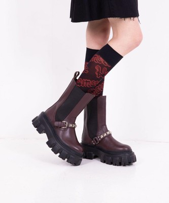 shin 　HYSTERIC GLAMOUR WOMAN Hysteric Glamour Women 5.5US Super Thick Sole Studs Japanese