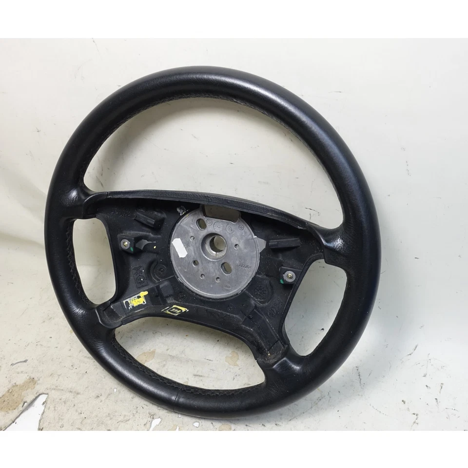 BMW E46 2000-2005 serie 3 4 puertas volante de fábrica cuero 4 radios OEM Foto 3 de 4
