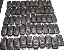 LOT OF 50 OEM VOLKSWAGEN FLIP KEY FOB REMOTES  NBG92596263  4 BUTTONS