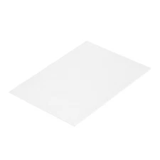 ABS Plastic Sheet 8 Inch x 6 Inch x 0.04 Inch ABS Styrene Sheets White