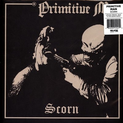 Primitive Man - Scorn Ice With Heavy Bone White Splatter  (2023 - EU - Original)