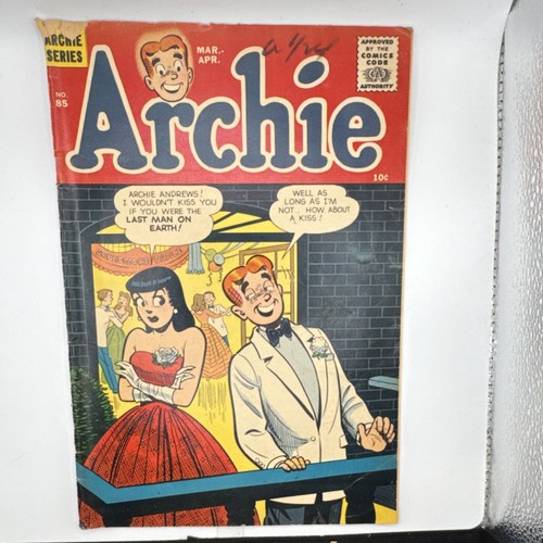 Archie Comics Archie No. 85 1957 Archie Andrews Single Issue Comic