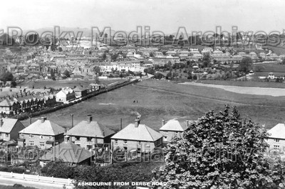 syy-42 General View, Ashbourne von Derby Road, Derbyshire. Foto