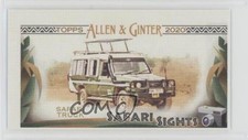 2020 Topps Allen & Ginter's Safari Sights Minis Safari Truck #SS-15 9r7
