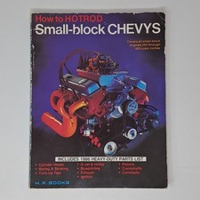 How to Hotrod Small-Block Chevys 265-400 cubic Inches Paperback 1976 HP Books