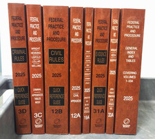2025 Federal Practice & Procedure Quick Refer...