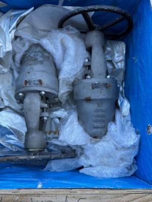 #ad 2quot; 2500 BW PRESSURE SEAL GATE VALVE 316 SS W GEAR OP P36 AEGIS $2999.00