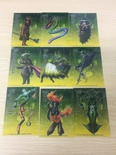 Shin Megami Tensei Digital Devil Story Chronicle Visual Trading Card 9 set lot