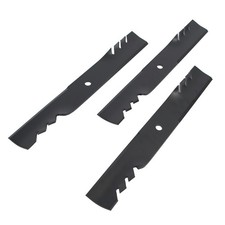 3PK For Hustler Toothed Mower Blade 797704 797712 601124 XR7 SUPER Z 54" Deck