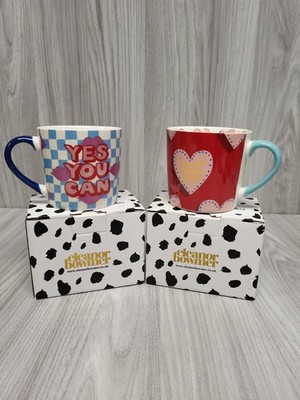 Eleanor Bowmer Tassen X2 'You Got This' & 'Yes You Can' Originalverpackt.PAC2008305