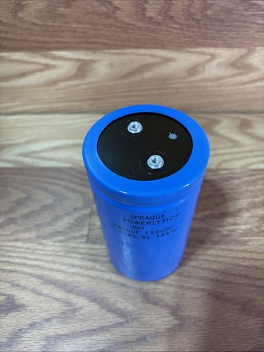 Sprague Powerlytic 36D 9545L92 Capacitor 7800 UF 150VDC - Picture 2 of 6