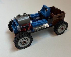 LEGO Adventurers 5975 T-Rex Transport Complete w/ minifigures, No Box/ Manual