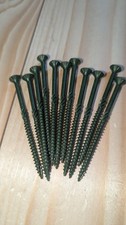 PREMIUM TIMBER DECKING SCREWS LANDSCAPE FENCING GREEN 50MM 60MM 75MM 100MM