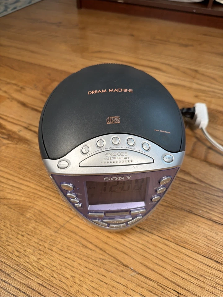 Radio despertador Sony Dream Machine ICF-CD853V TV/CLIMA/FM/AM Foto 3 de 4