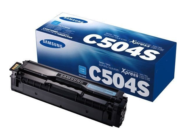 Toner cyan Samsung CLT-C504S pour rapports et présentations claires