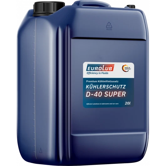20 Liter EUROLUB KÜHLERSCHUTZ D-40 SUPER G 12++ VW TL 774 Ausf. G / MB 325.5 - Bild 1 von 1