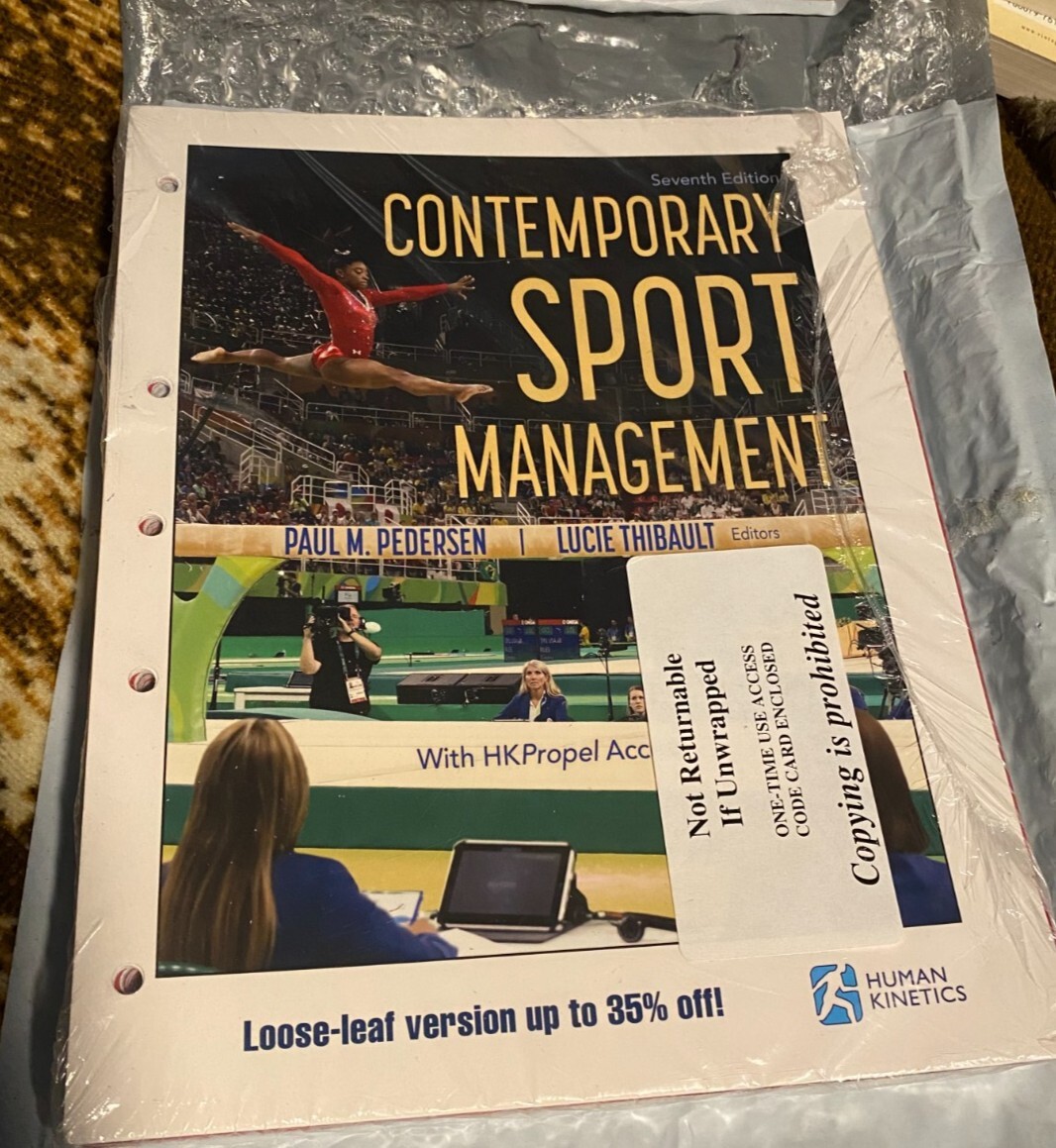 Contemporary Sport Management Relié U2013 21 Octobre 2010