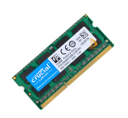 Crucial 8GB 2x 4GB PC3-12800 DDR3 1600Mhz Laptop Memory MacBook Pro iMac Mac RAM - Picture 5 of 9