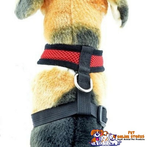 Harness Vest Dog Puppy Cat Mesh Vest Lightweight Quick Fit Adjustable Easy Walk - Picture 12 of 33