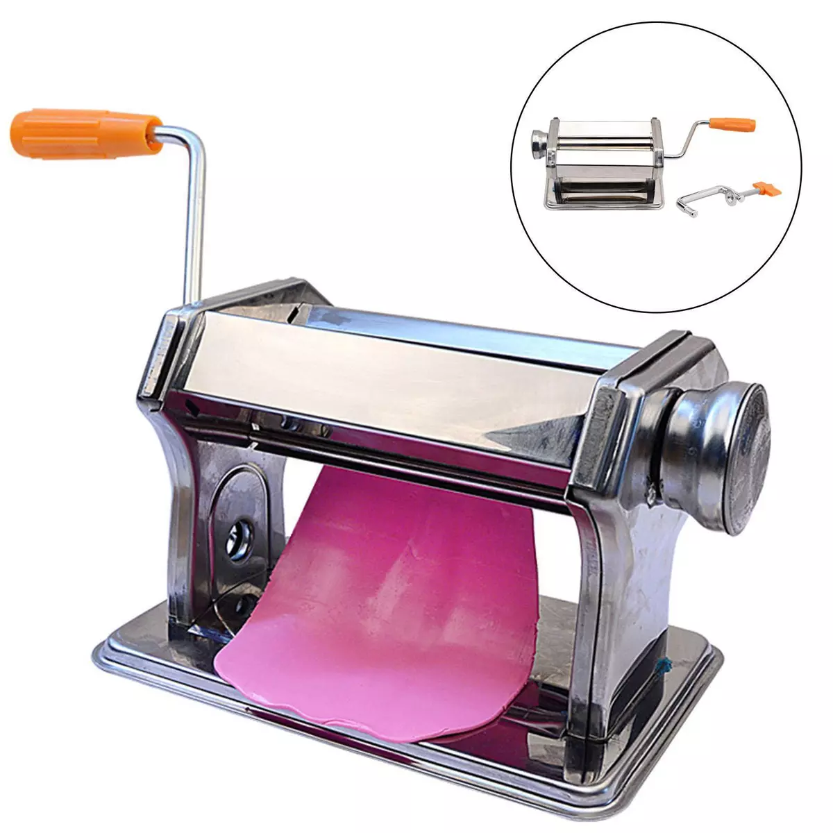 Polymer Clay Roller Machine Blending Colors Hand-Cranked for