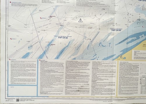 Admiralty 8012 PORT APPROACH GUIDE ZEEBRUGGE APPROACHES WESTERSCHELDE Map Marine - Picture 8 of 12