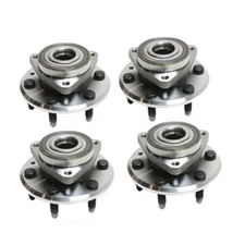 4PCS Front Rear Wheel Bearing AND Hub Assembly For 2007-2016 Acadia Outlook H13