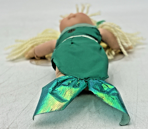 (2) 1995 CABBAGE PATCH KIDS 7" MERMAID DOLLS BEAN BAG BODY - Picture 6 of 17