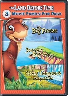 The Land Before Time VIII-X 3-Movie Family Fun Pack (The Big Freeze  Jou - GOOD