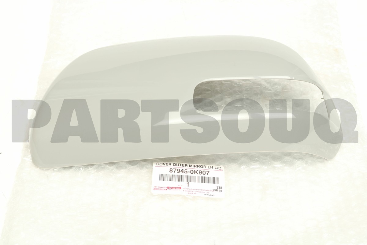 879450K907 Genuine Toyota COVER, OUTER MIRROR, LH 87945