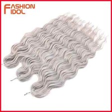 Anna Hair Synthetic Loose Deep Wave Braiding Hair Extensions 24 Inch Water Wave