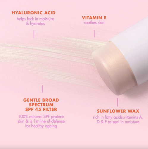 Hello Sunday The Shimmer One Mineral-Leuchtstab LSF 45 Gesicht und Körper (0,7 Unzen) - Bild 4 von 8