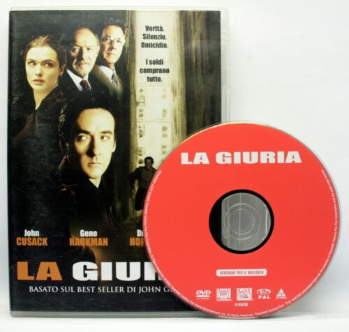 LA GIURIA GENE HACKMAN D.OFFMAN FILM DVD DRAMMATICO EDIZIONE ITALIANA 74855 - Foto 1 di 6