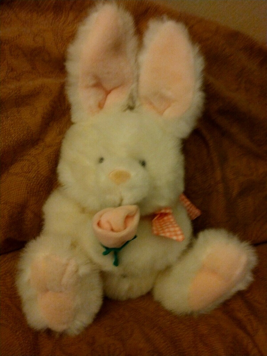 Russ 14" Easter Bunny Rabbit Rosie Plush Stuffed Animal Spring Toy Rose Russ 14" Easter Bunny Rabbit Rosie Plush Stuffed Animal Spring Toy Rose