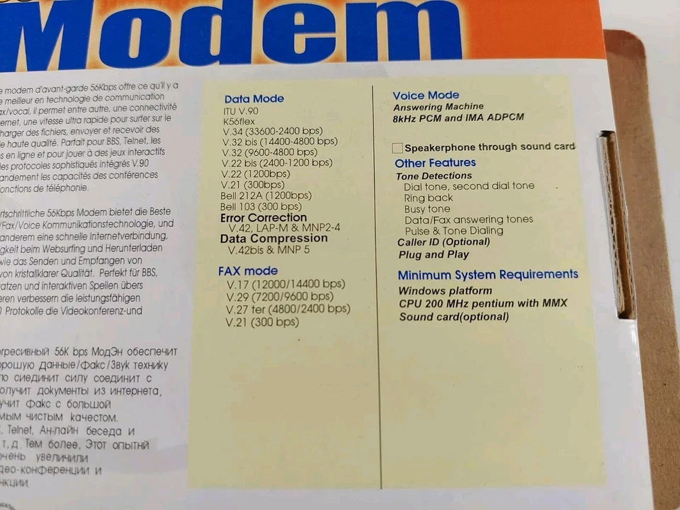 ✨56K Modem PCI card Unbranded With Driver Discs✨ - Image 3 of 4