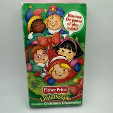 Fisher Price Little People: Volume 2: Christmas Discoveries VHS (2000)