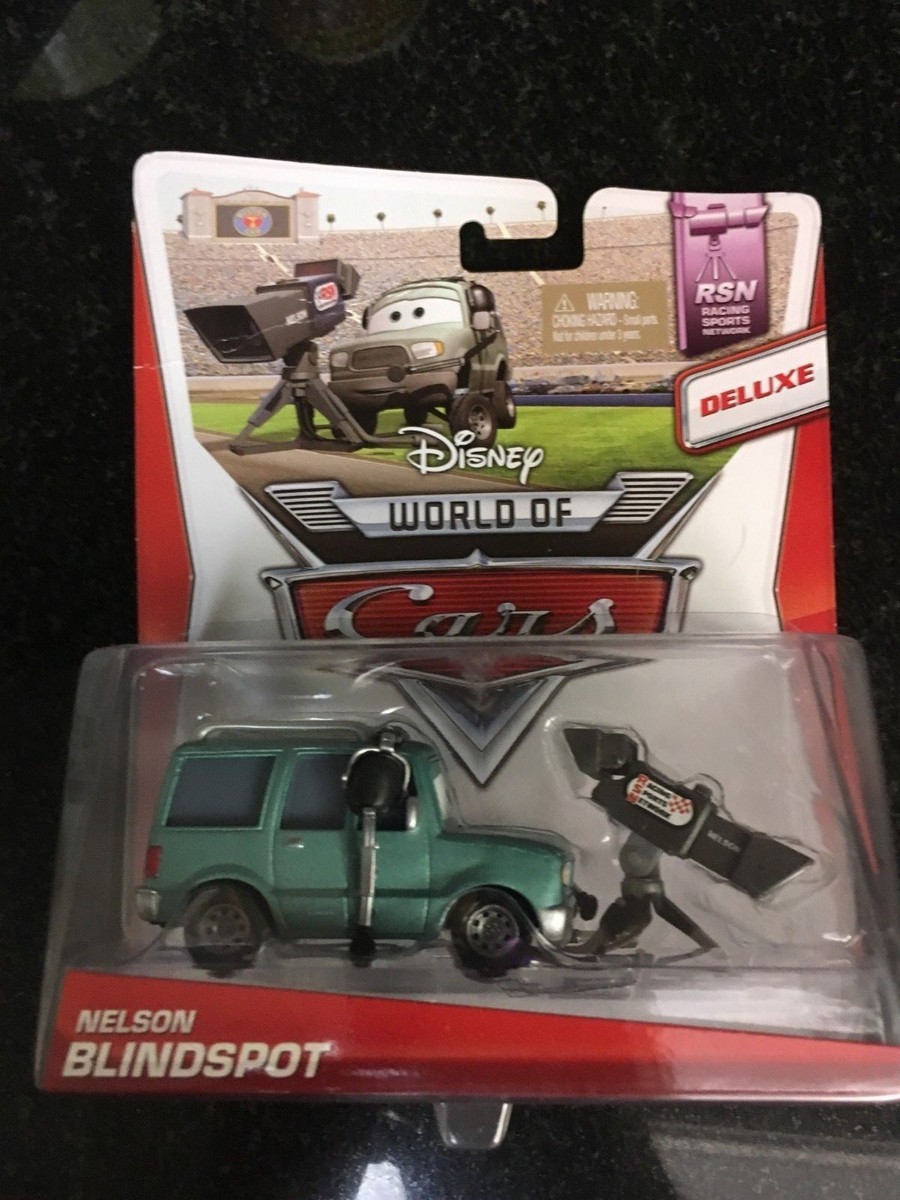 ミニカー Disney Cars NELSON BLINDSPOT Deluxe Nelson Blindspot RSN Racing Sports Network 5/8 Disney