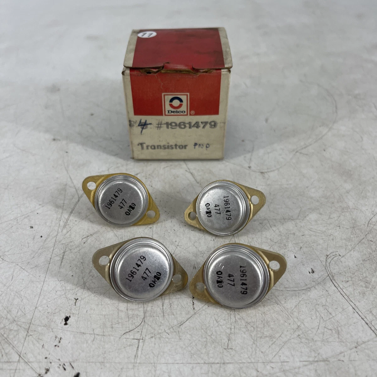 LOT OF 4 OEM Delco Remy 1961479 Regulator Transistor 30/50 RD NEW  