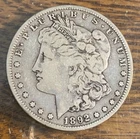 1892-S Key Morgan Dollar Super Original VF CHRC