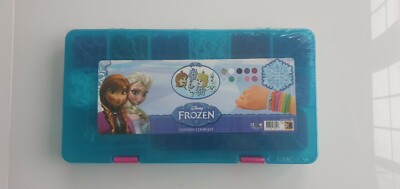 Offizielles Disney Frozen Webstuhl Bänder Armband Bastelset Weihnachtsgeschenk Mädchen 