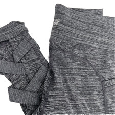 ATHLETA Womens Size S Dark Gray High-Rise Cutout Chaturanga Full-Length Leggings