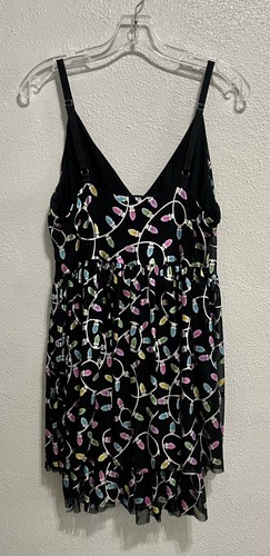 BlackMilk All Lit Up Sheer Tier Dress Size L NWT - Picture 5 of 5