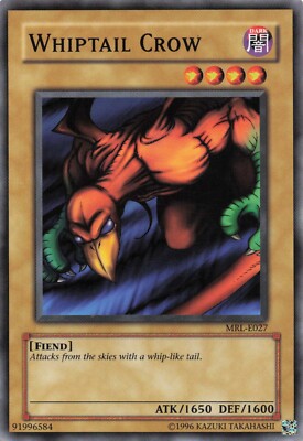 Yugioh Sammelkarte - Whiptail Crow - MRL E027